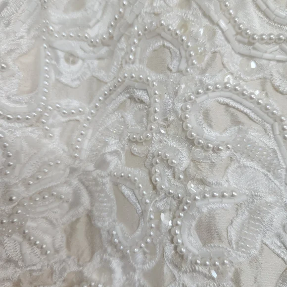 Demetrios Ilissa Vintage Wedding Dress/Gown(Carolyn Bessette-Kennedy Inspired) - Picture 5 of 10